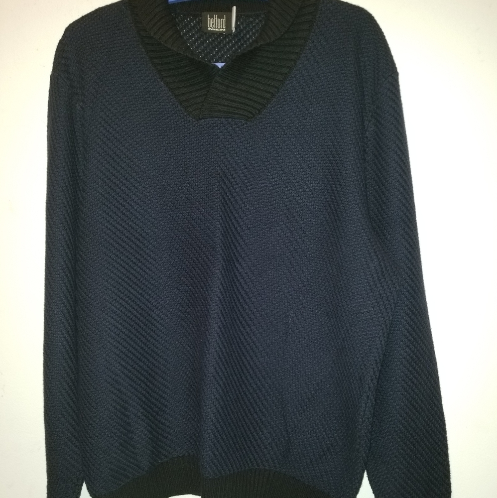 Belford Men's Shawl collared Sweater